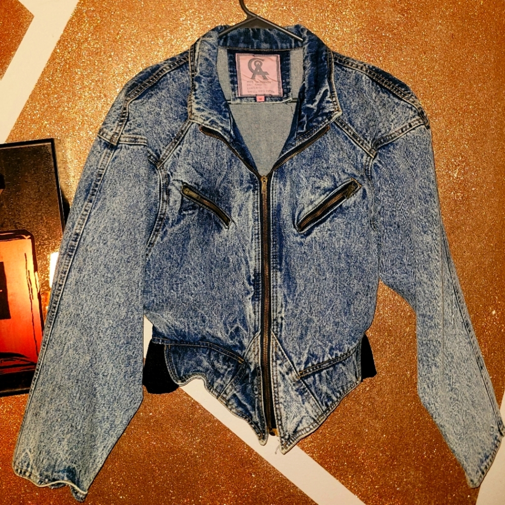 1980s Vintage jean jacket
